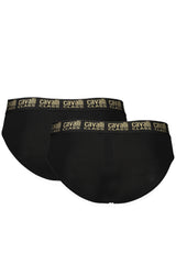 CAVALLI CLASS SLIP UOMO NERO