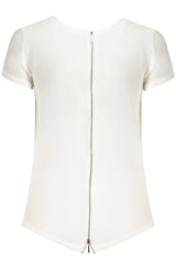 EMPORIO ARMANI T-SHIRT MANICHE CORTE DONNA BIANCO