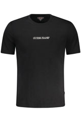 GUESS JEANS T-SHIRT MANICHE CORTE UOMO NERO