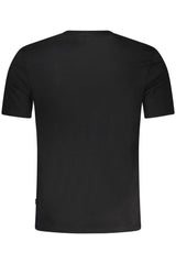 GUESS JEANS T-SHIRT MANICHE CORTE UOMO NERO
