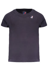 K-WAY T-SHIRT MANICHE CORTE BAMBINO BLU