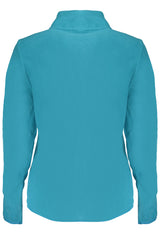NORWAY 1963 FELPA CON ZIP DONNA AZZURRO