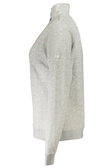 NORWAY 1963 FELPA CON ZIP DONNA GRIGIO