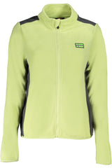 NORWAY 1963 FELPA CON ZIP DONNA VERDE