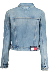 TOMMY HILFIGER GIUBBOTTO IN JEANS DONNA AZZURRO